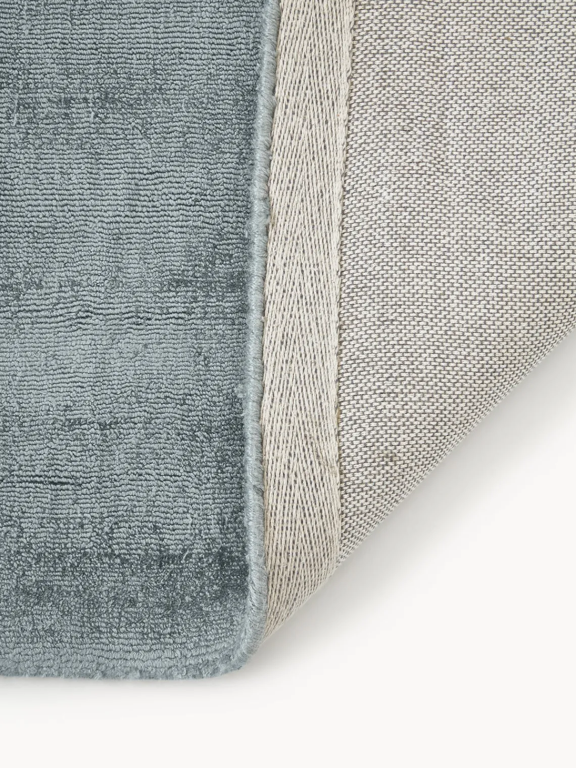 Alfombra artesanal de viscosa Jane Rectangular|Alfombras Rectangulares