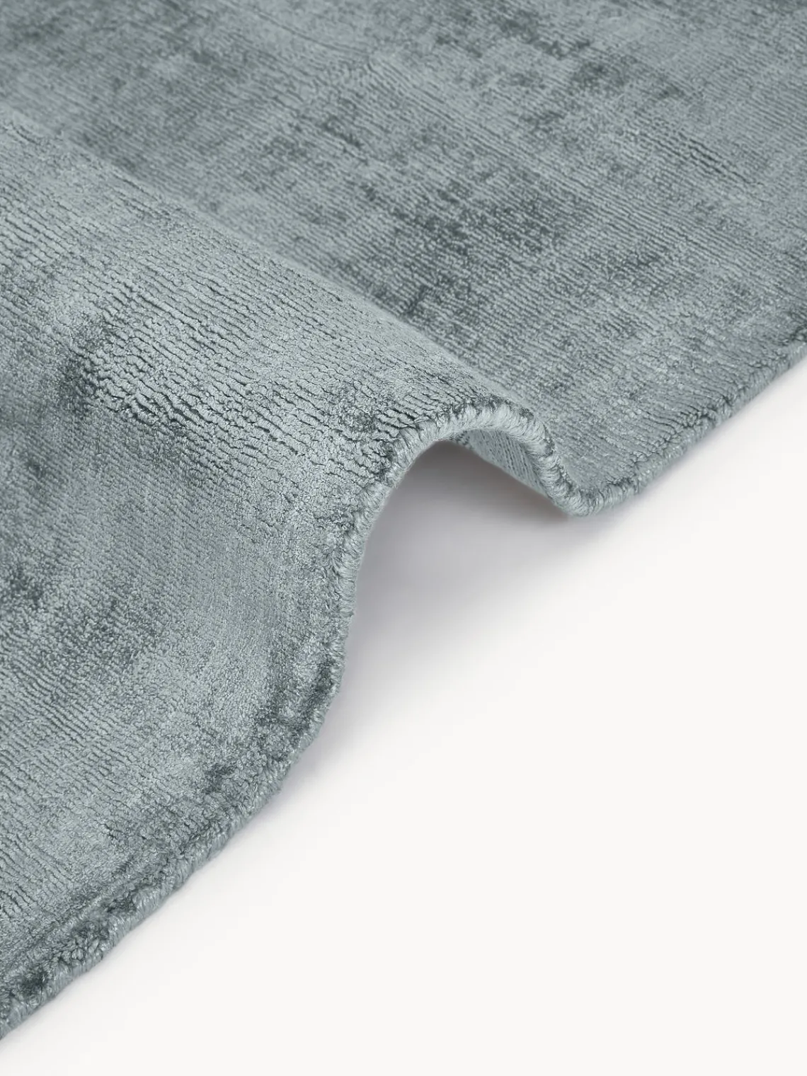 Alfombra artesanal de viscosa Jane Rectangular|Alfombras Rectangulares