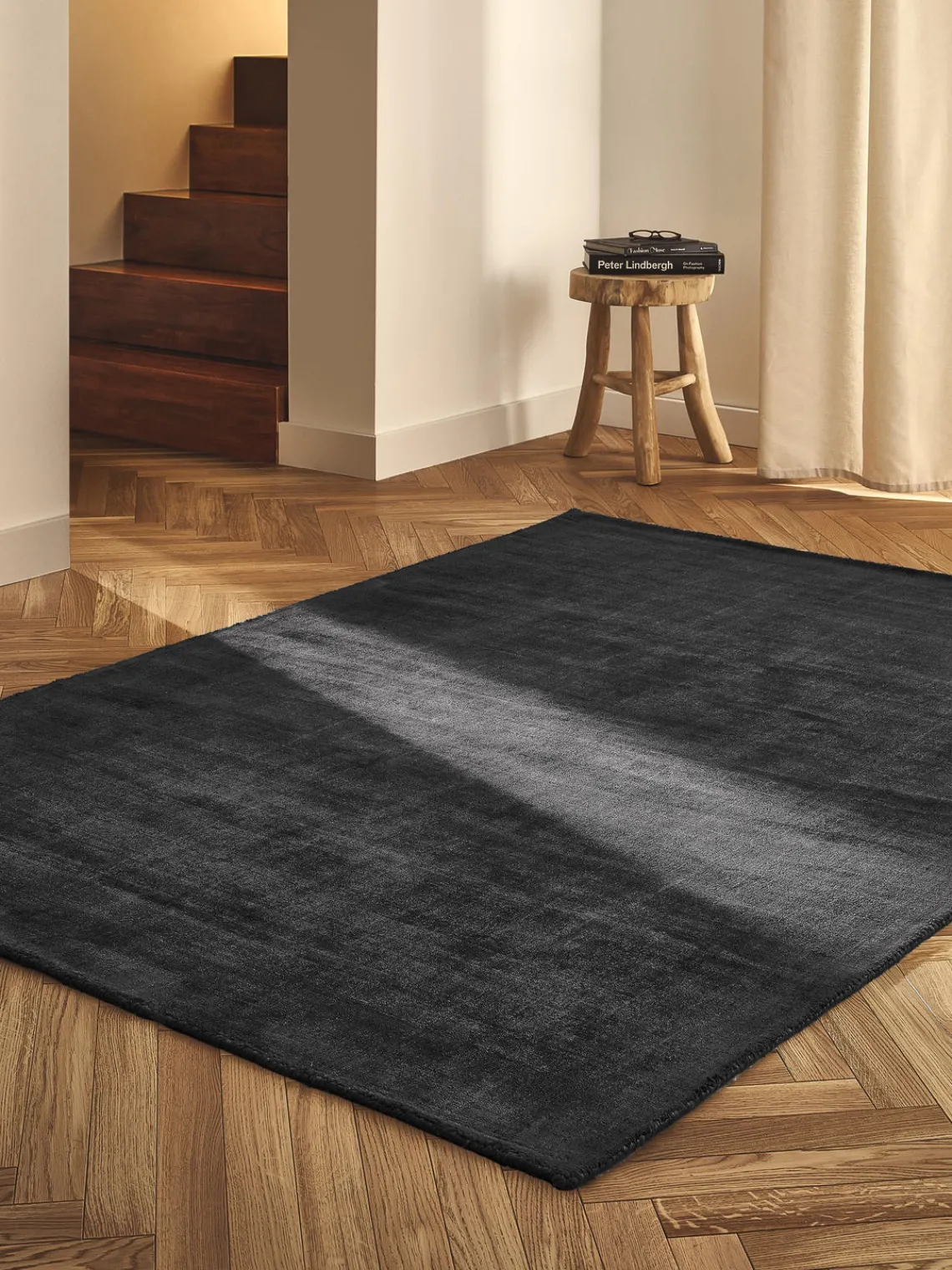 Discount Alfombra artesanal de viscosa Jane Rectangular|Alfombras Rectangulares