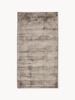 Outlet Alfombra artesanal de viscosa Jane Rectangular|Alfombras Rectangulares