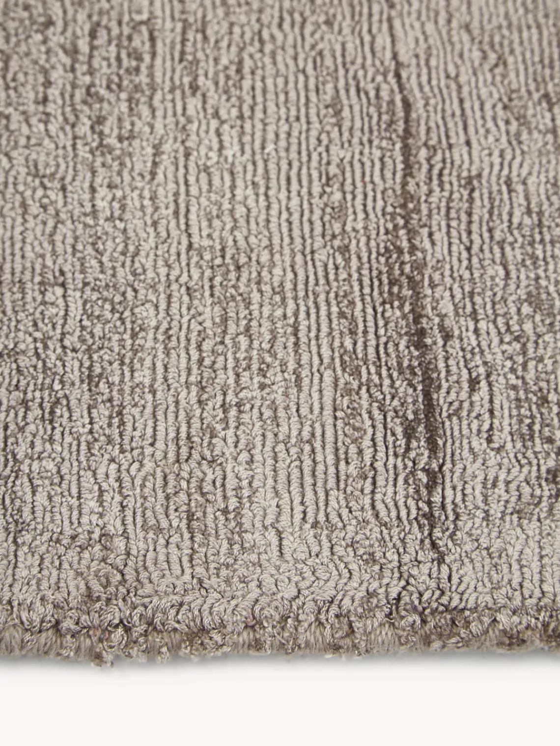 Outlet Alfombra artesanal de viscosa Jane Rectangular|Alfombras Rectangulares