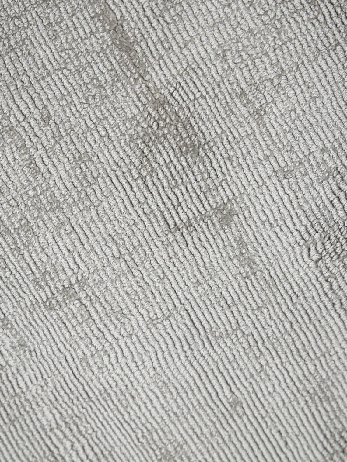 Rectangular|Alfombras Rectangulares>Westwing Collection Alfombra artesanal de viscosa Jane Gris claro