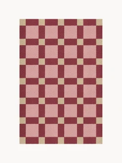Rectangular|Alfombras Rectangulares>Layered Alfombra artesanal de yute Plum Punsch