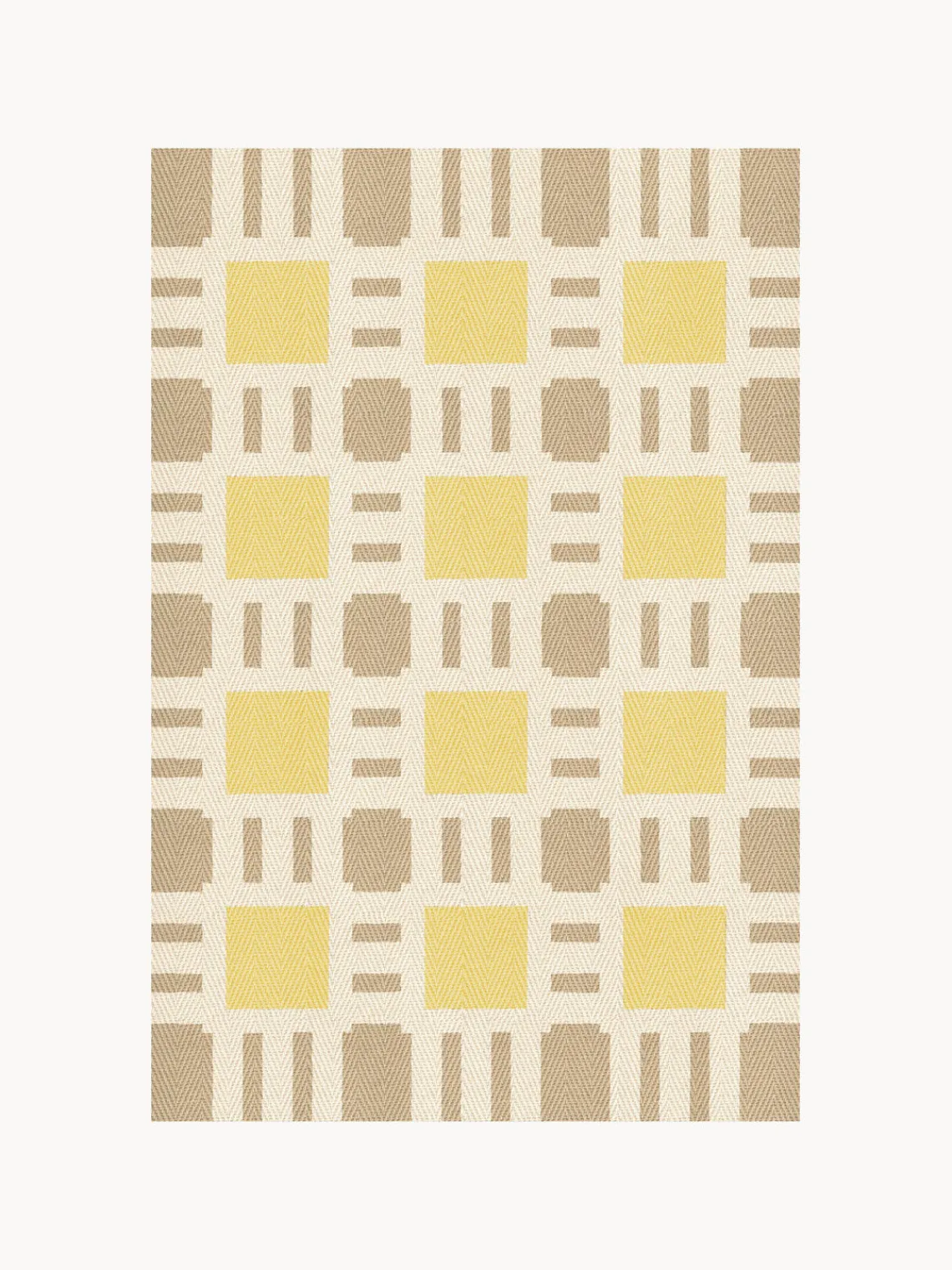 New Alfombra artesanal de yute Sunny Side Up Alfombras Rectangulares|Alfombras