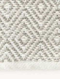 Clearance Alfombra artesanal exterior con estampado de rombos vintage Rika Alfombras De Exterior|Alfombras De Exterior