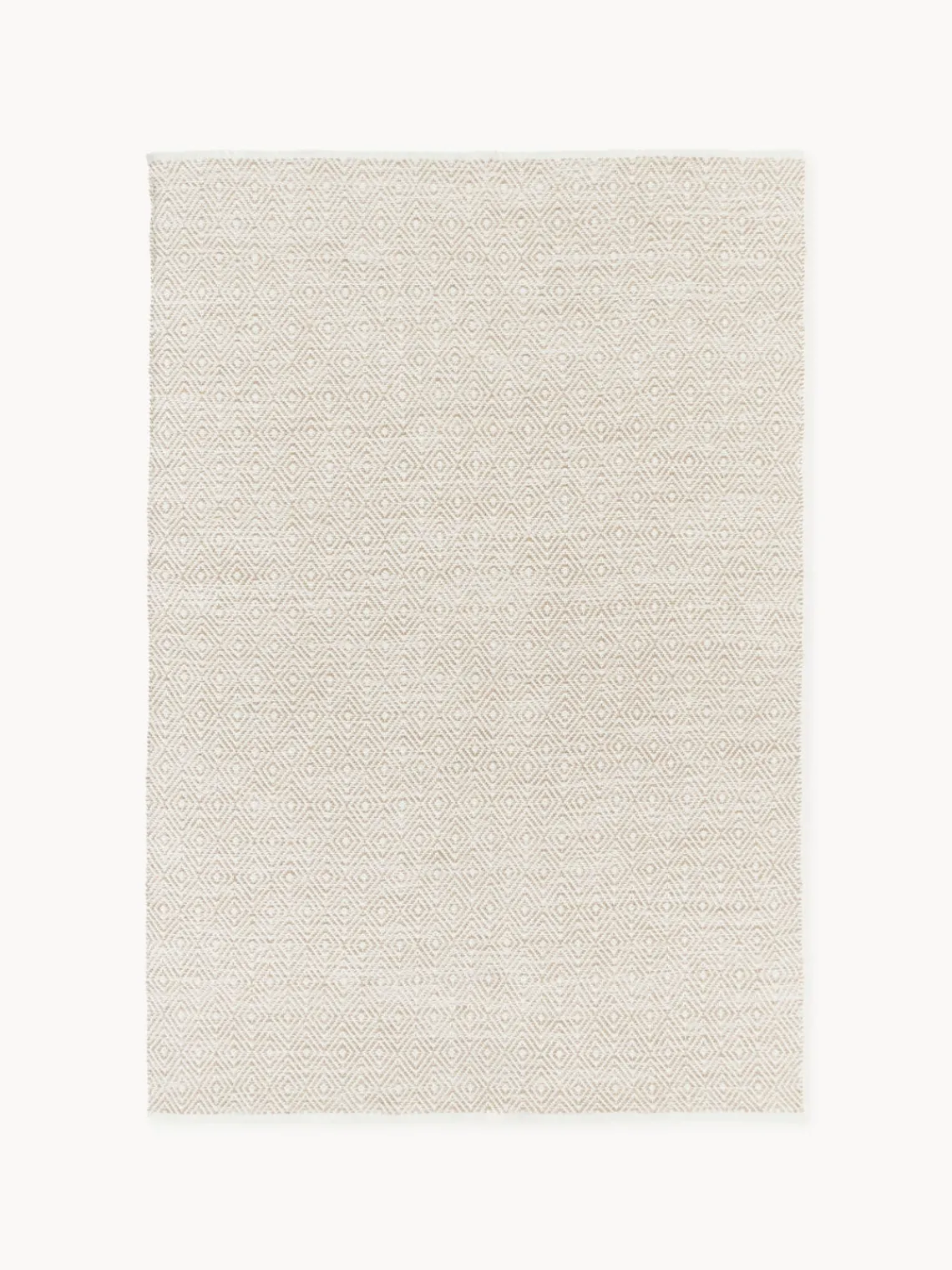 Outlet Alfombra artesanal exterior con estampado de rombos vintage Rika Alfombras De Exterior|Alfombras De Exterior