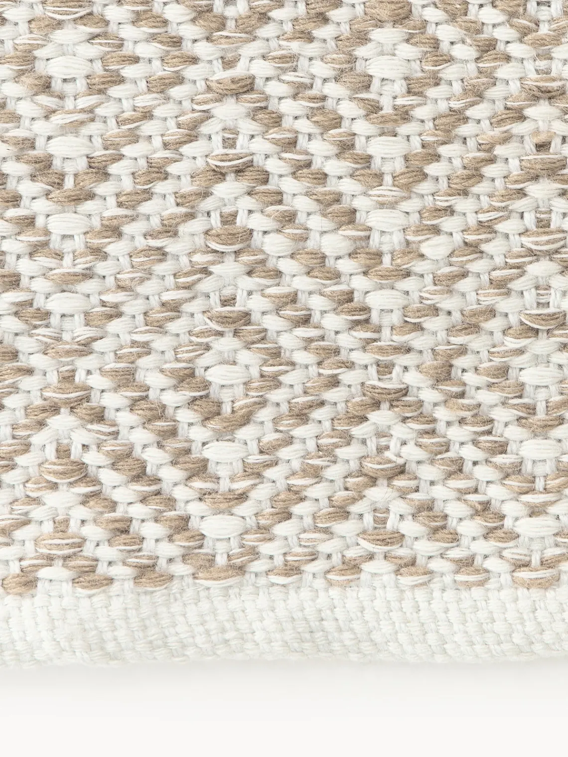 Outlet Alfombra artesanal exterior con estampado de rombos vintage Rika Alfombras De Exterior|Alfombras De Exterior