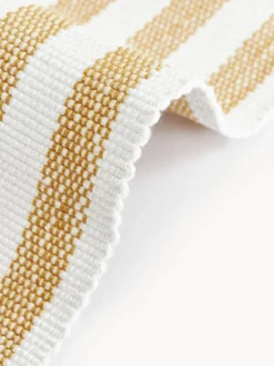 Alfombras De Exterior|Alfombras De Exterior></noscript>Westwing Collection Alfombra artesanal para interior y exterior Lyla Blanco, ocre