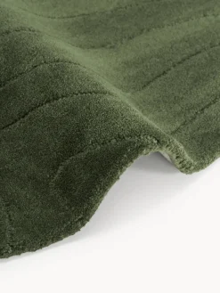 Online Alfombra artesanal redonda de lana Aaron Redonda|Alfombras Rectangulares