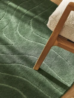 Online Alfombra artesanal redonda de lana Aaron Redonda|Alfombras Rectangulares