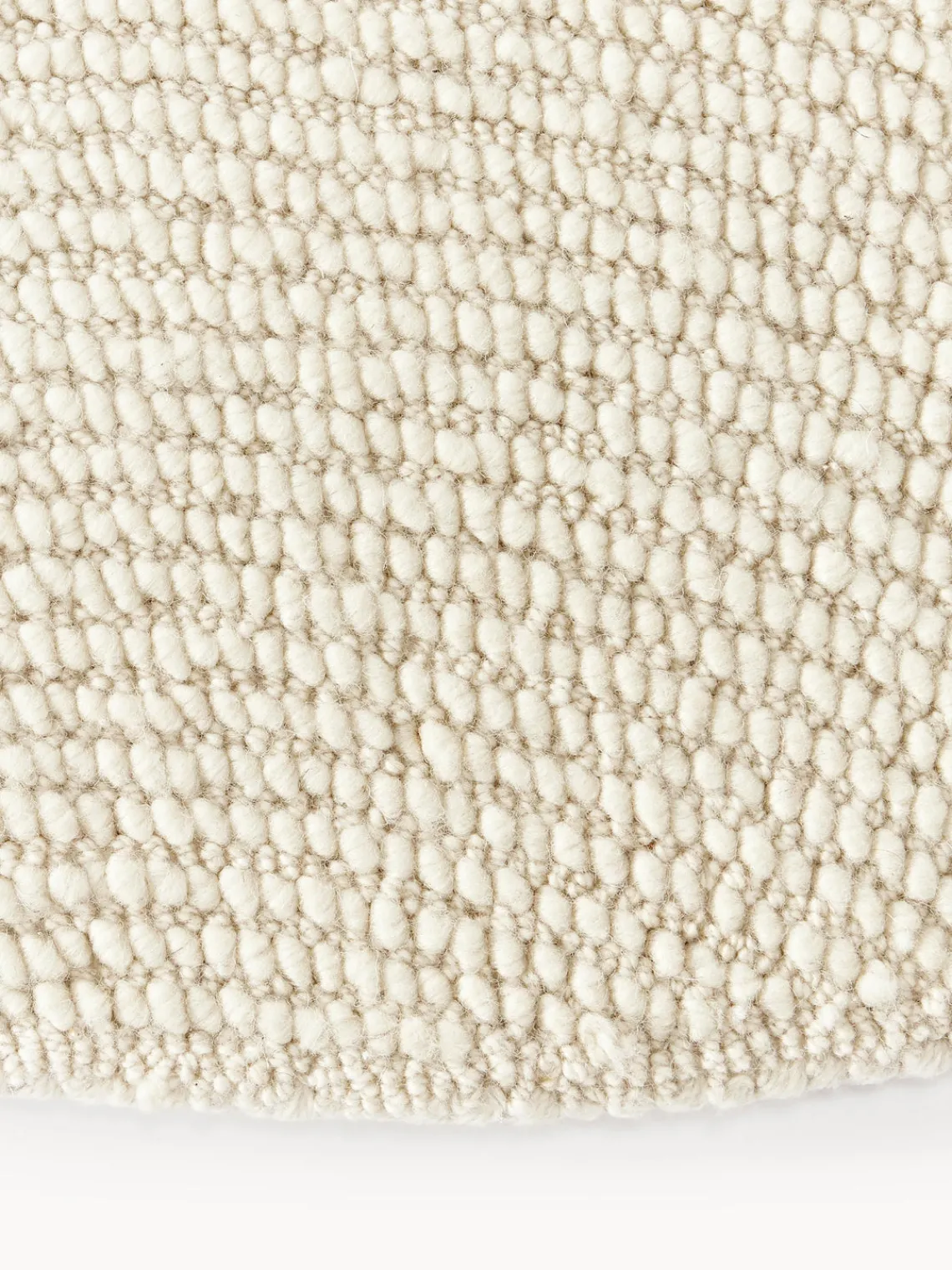 Outlet Alfombra artesanal redonda de lana Eleni Redonda|Alfombras Rectangulares