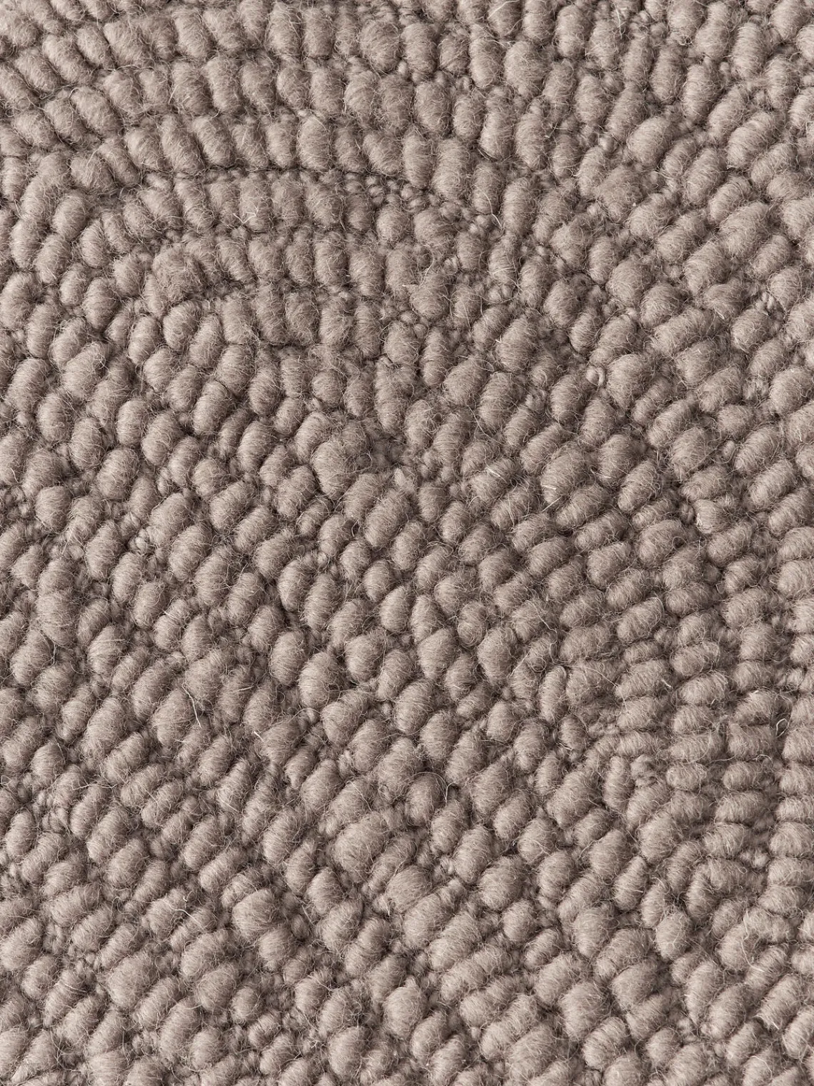 Redonda|Alfombras Rectangulares>Westwing Collection Alfombra artesanal redonda de lana Eleni Taupe