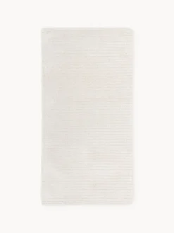 Rectangular|Alfombras Rectangulares>Westwing Collection Alfombra artesanal texturizada Wes Blanco crema