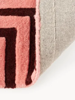 New Alfombra artesanal texturizada Monty Rectangular|Alfombras Rectangulares