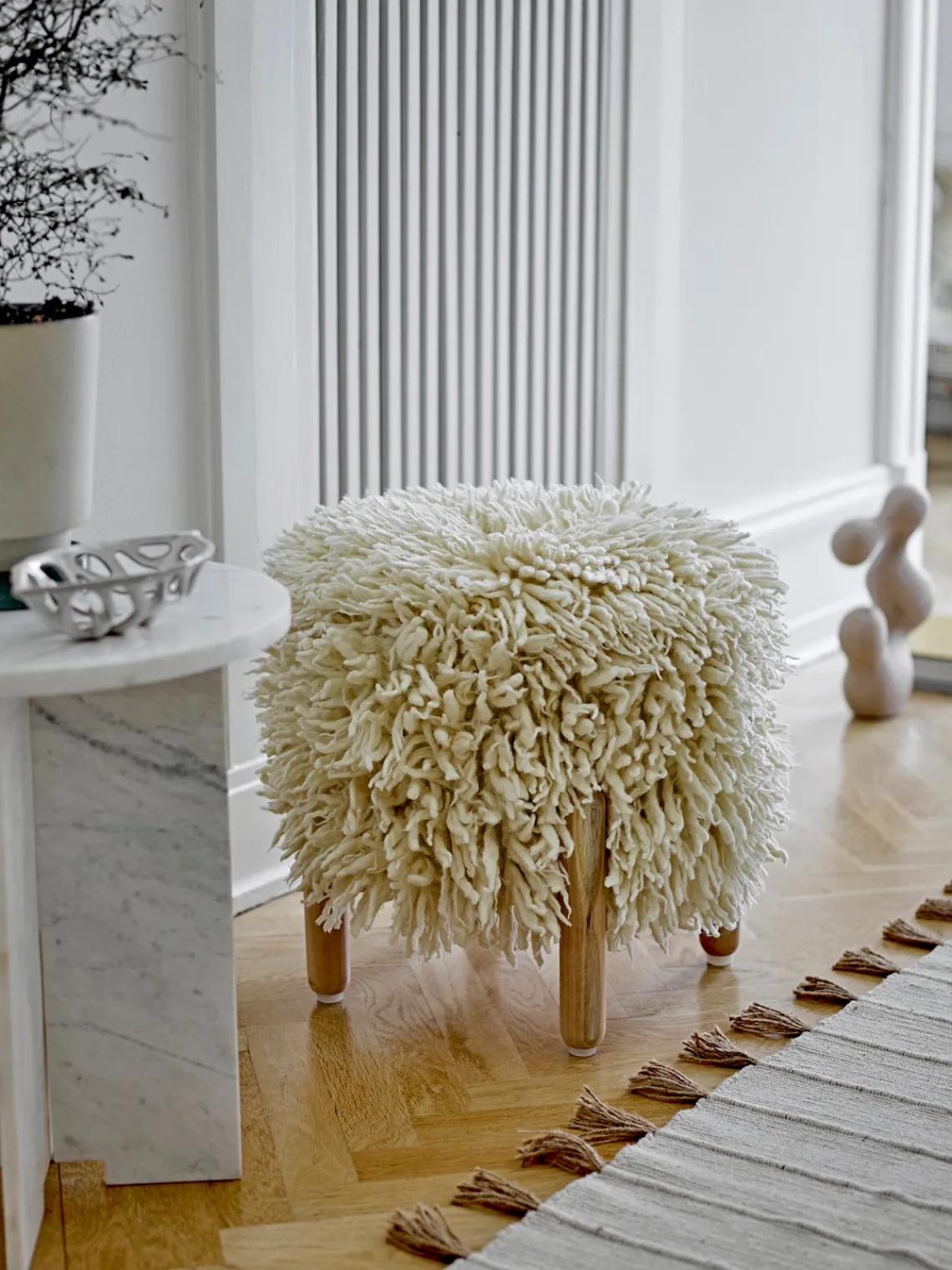 New Alfombra con borlas Avino Alfombras Rectangulares|Alfombras