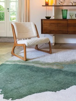 Rectangular|Alfombras Rectangulares>Louis de Poortere Alfombra con estampado abstracto Iode