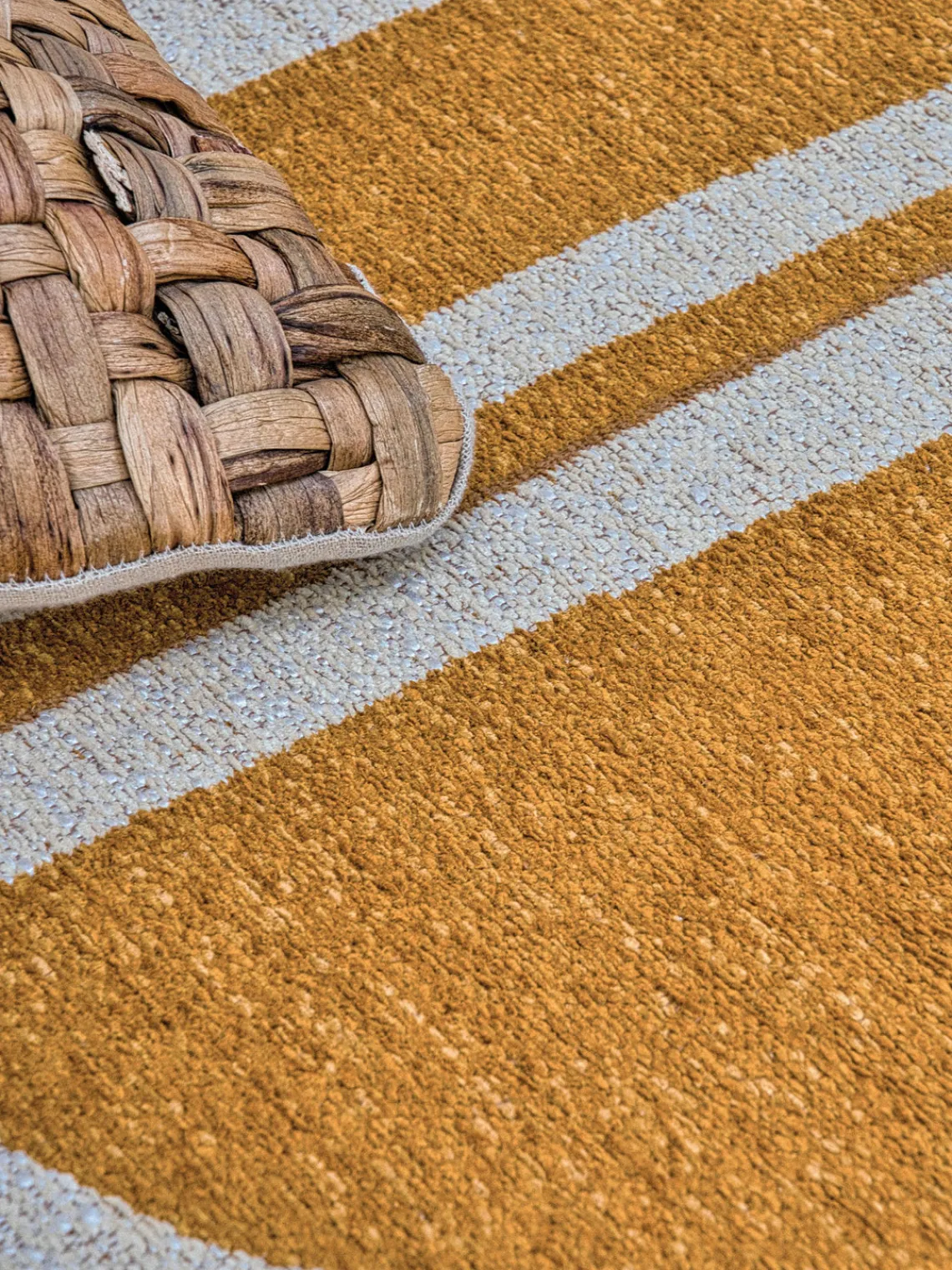 Hot Alfombra con estampado gráfico Campanula Rectangular|Alfombras Rectangulares