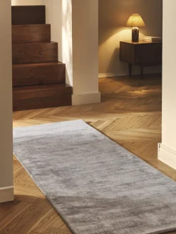 Clearance Alfombra corredor artesanal de viscosa Jane Alfombras De Pasillo|Alfombras De Pasillo