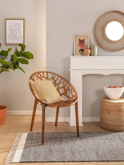 Best Alfombra corredor artesanal de lana con flecos Kim Alfombras De Pasillo|Alfombras De Pasillo