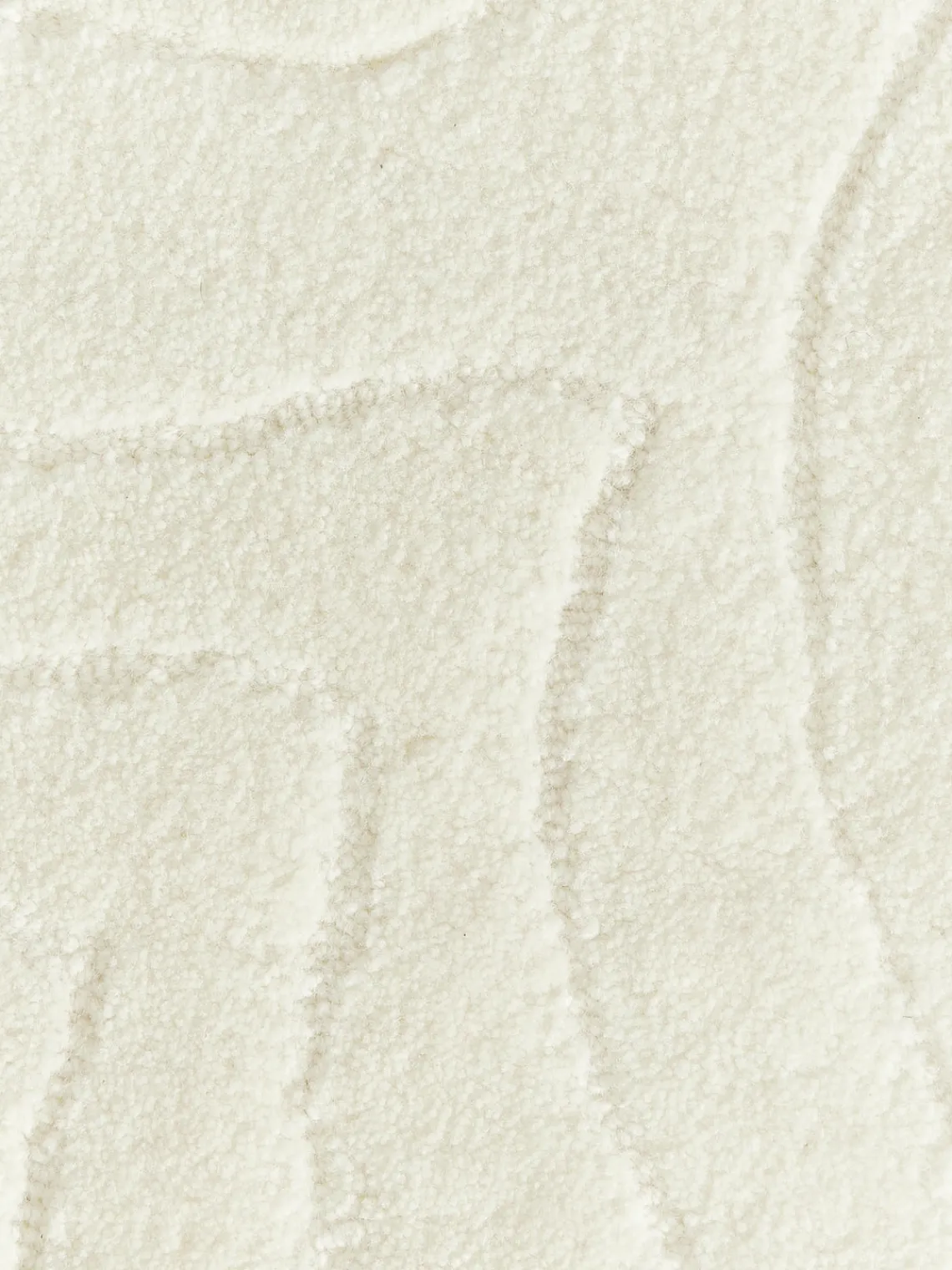 Alfombras De Pasillo|Alfombras De Pasillo>Westwing Collection Alfombra corredor artesanal de lana Aaron Blanco crema