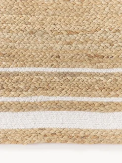 Alfombra corredor artesanal de yute Clover Alfombras De Pasillo|Alfombras De Pasillo