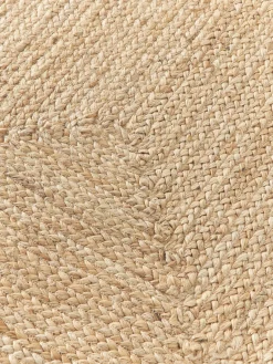 Alfombra corredor artesanal de yute Clover Alfombras De Pasillo|Alfombras De Pasillo