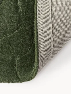 Alfombras De Pasillo|Alfombras De Pasillo></noscript>Westwing Collection Alfombra corredor artesanal de lana Aaron Verde oscuro