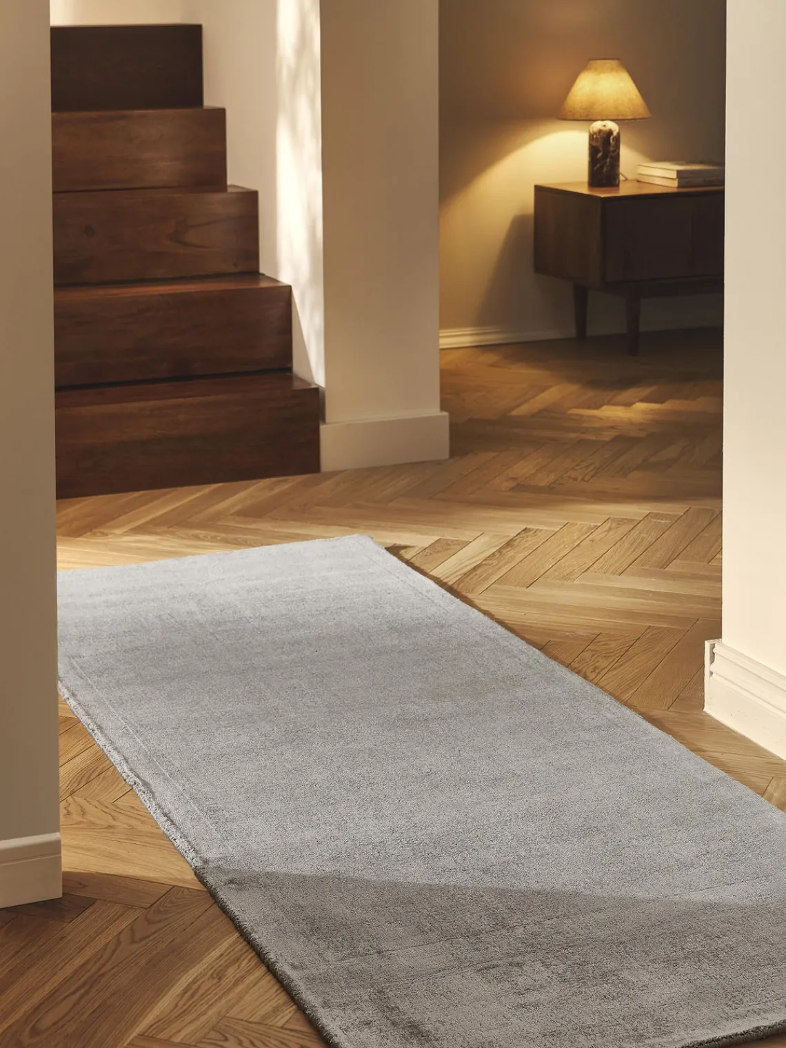 Discount Alfombra corredor artesanal de viscosa Jane Alfombras De Pasillo|Alfombras De Pasillo