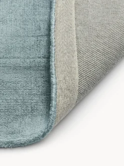 Alfombras De Pasillo|Alfombras De Pasillo></noscript>Westwing Collection Alfombra corredor artesanal de viscosa Jane Gris azulado