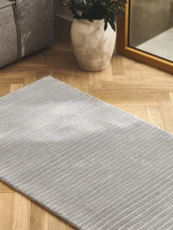 Sale Alfombra corredor artesanal de pelo largo texturizada Wes Alfombras De Pasillo|Alfombras De Pasillo