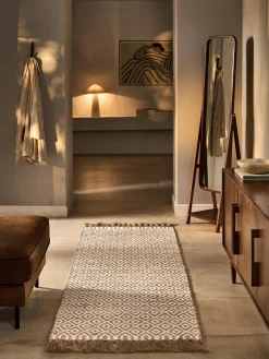 Outlet Alfombra corredor artesanal de yute Ramos Alfombras De Pasillo|Alfombras De Pasillo