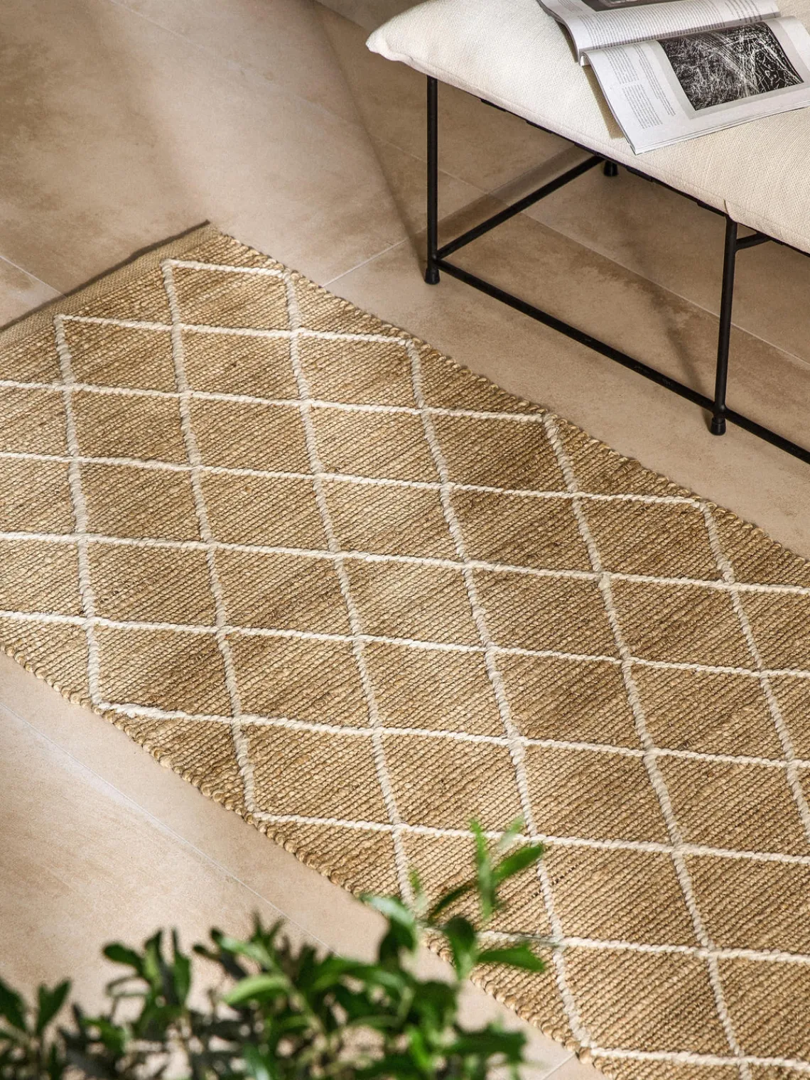 Alfombras De Pasillo|Alfombras De Pasillo>Westwing Collection Alfombra corredor artesanal de yute Kunu