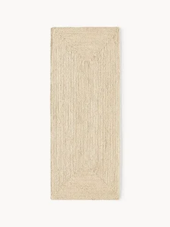 Best Alfombra corredor artesanal de yute Sharmila Alfombras De Pasillo|Alfombras De Pasillo