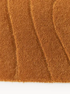 Alfombras De Pasillo|Alfombras De Pasillo>Westwing Collection Alfombra corredor artesanal de lana Aaron Amarillo mostaza