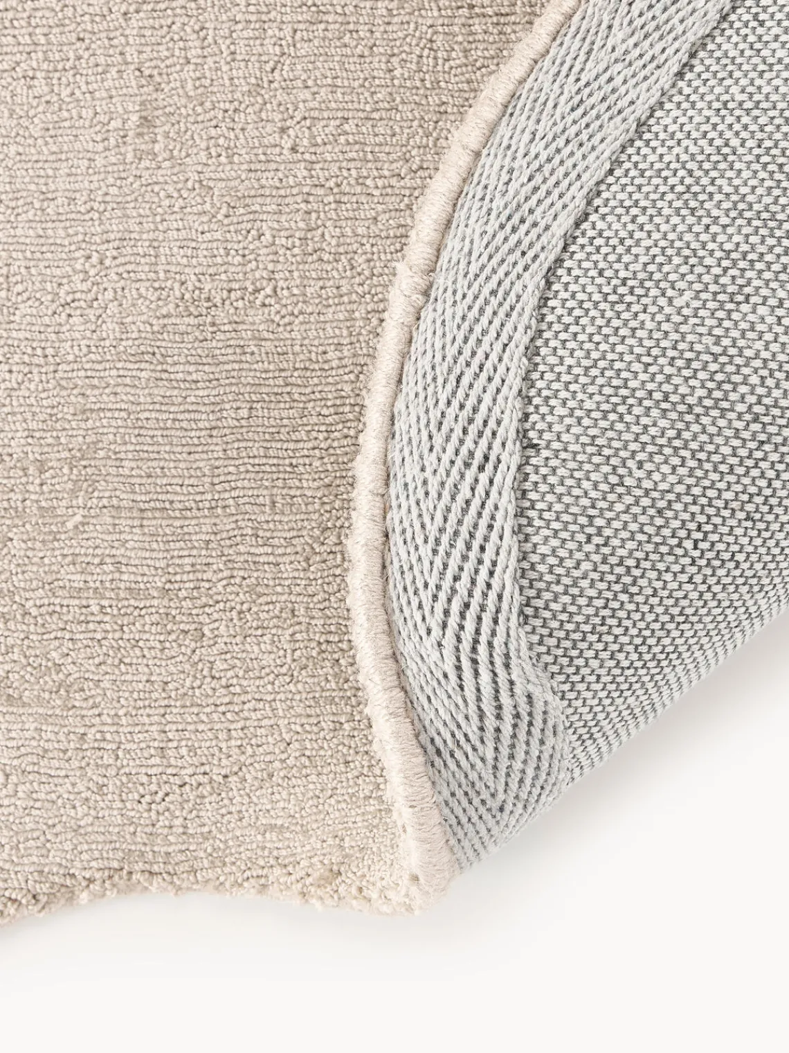 Alfombras De Pasillo|Alfombras De Pasillo>Westwing Collection Alfombra corredor artesanal Wavy Beige claro