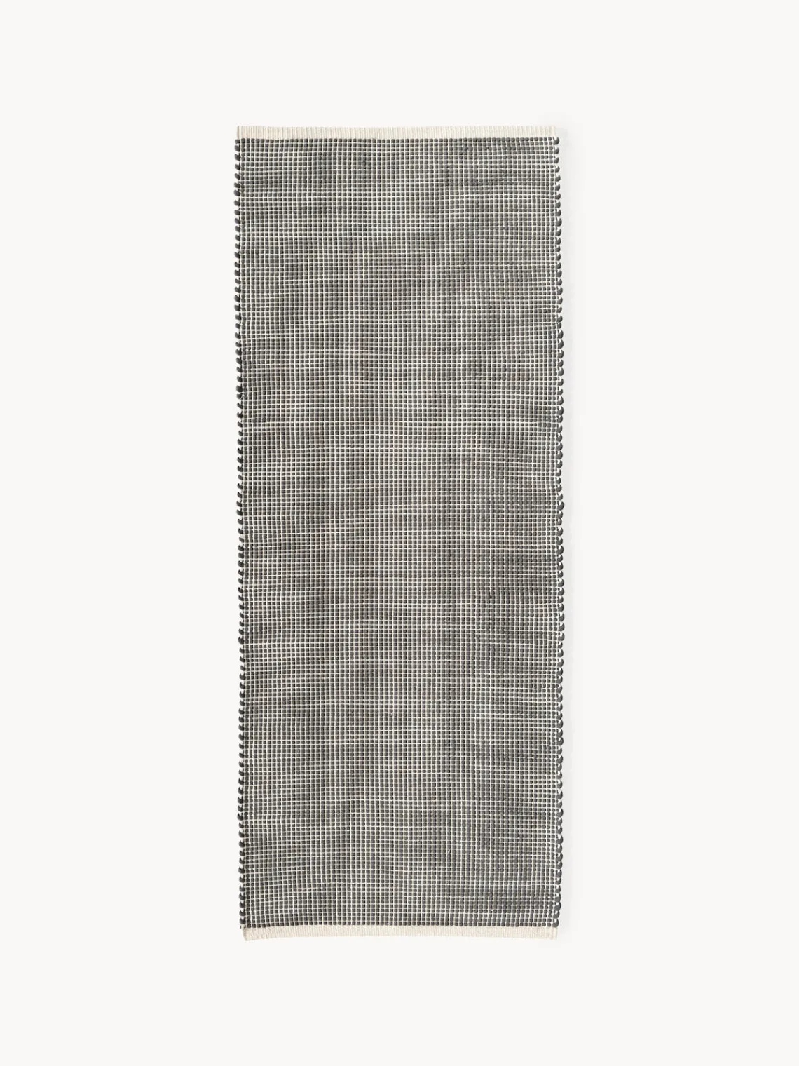 Alfombras De Pasillo|Alfombras De Pasillo>Westwing Collection Alfombra corredor artesanal de lana Amaro Gris, beige claro