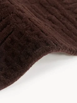 Alfombras De Pasillo|Alfombras De Pasillo></noscript>Westwing Collection Alfombra corredor artesanal de lana Merima Marrón oscuro