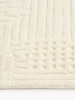 Alfombras De Pasillo|Alfombras De Pasillo>Westwing Collection Alfombra corredor artesanal de lana Merima Blanco Off White