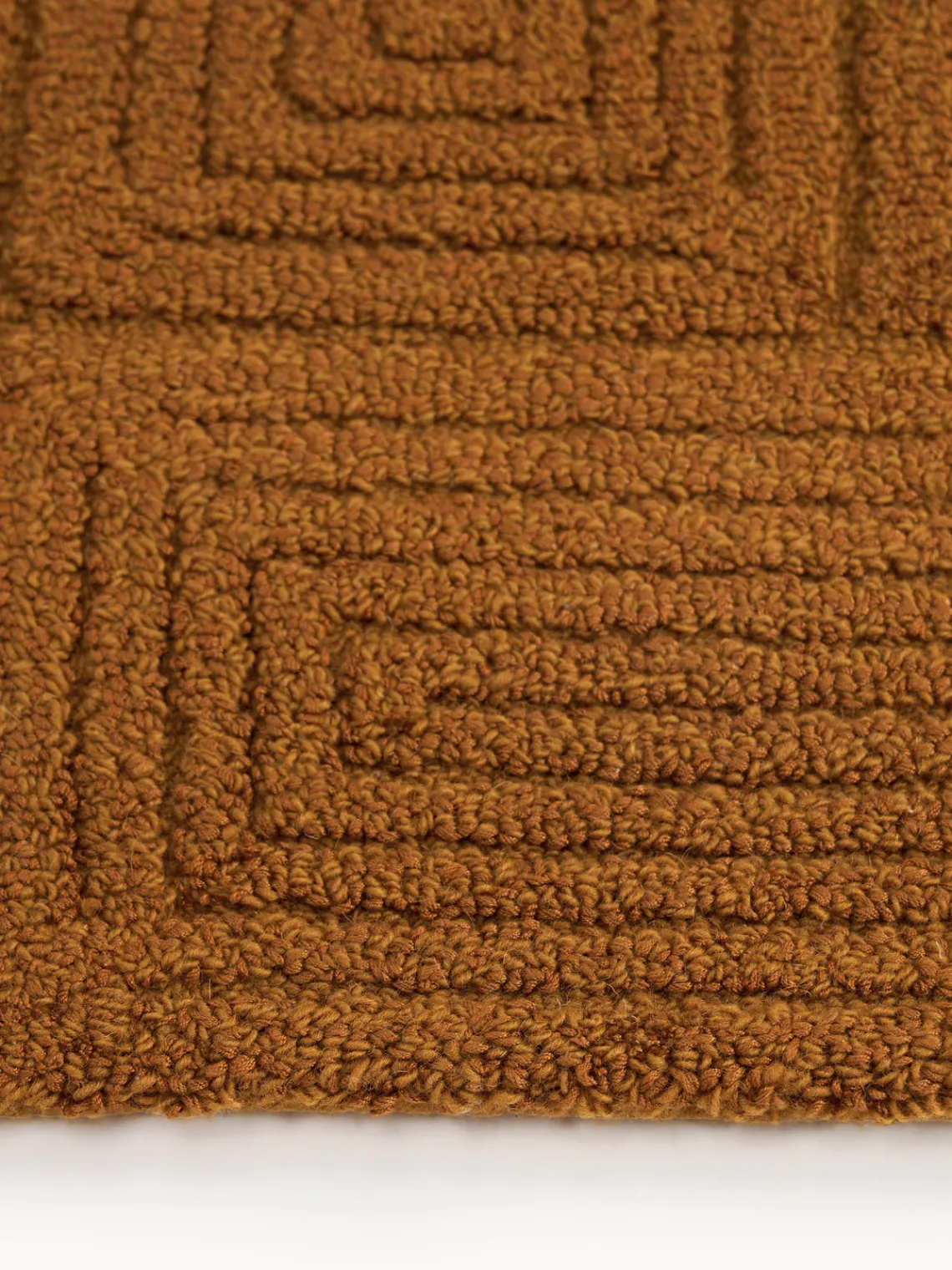 New Alfombra corredor artesanal de lana con estampado geométrico Alexia Alfombras De Pasillo|Alfombras De Pasillo