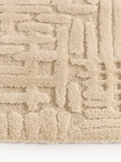 Alfombras De Pasillo|Alfombras De Pasillo>Westwing Collection Alfombra corredor artesanal de lana Merima Beige