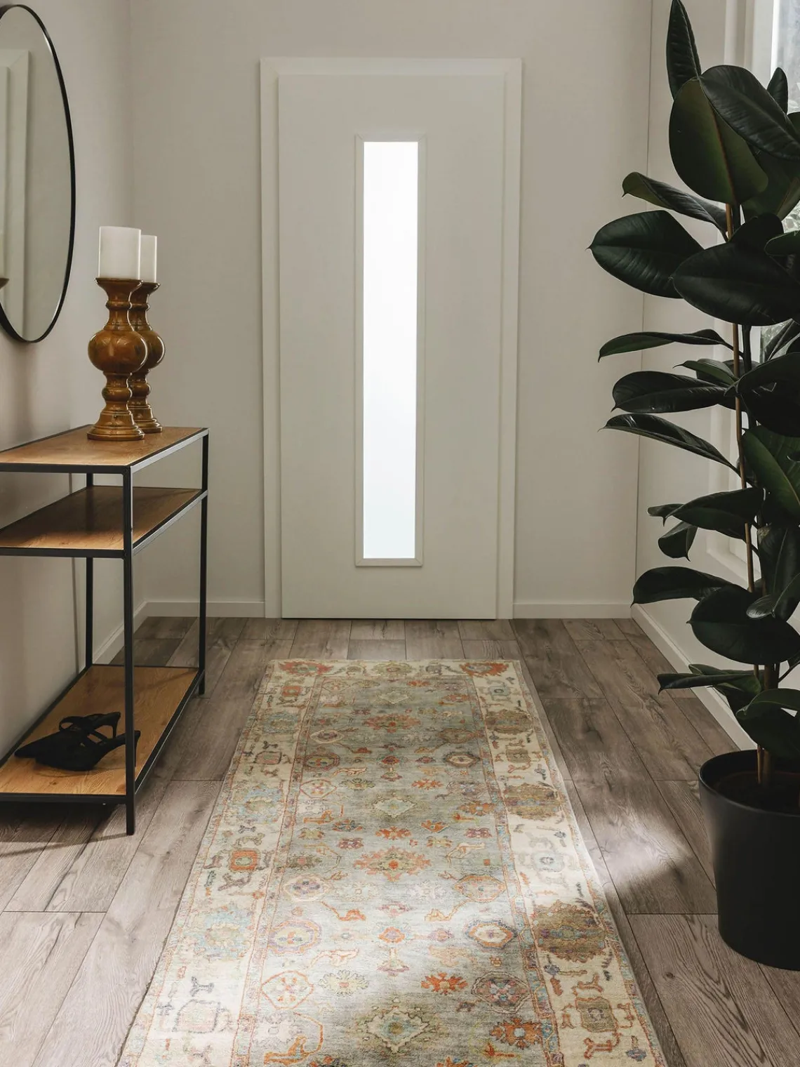 Online Alfombra corredor con motivos ornamentales Mara Alfombras De Pasillo|Alfombras De Pasillo