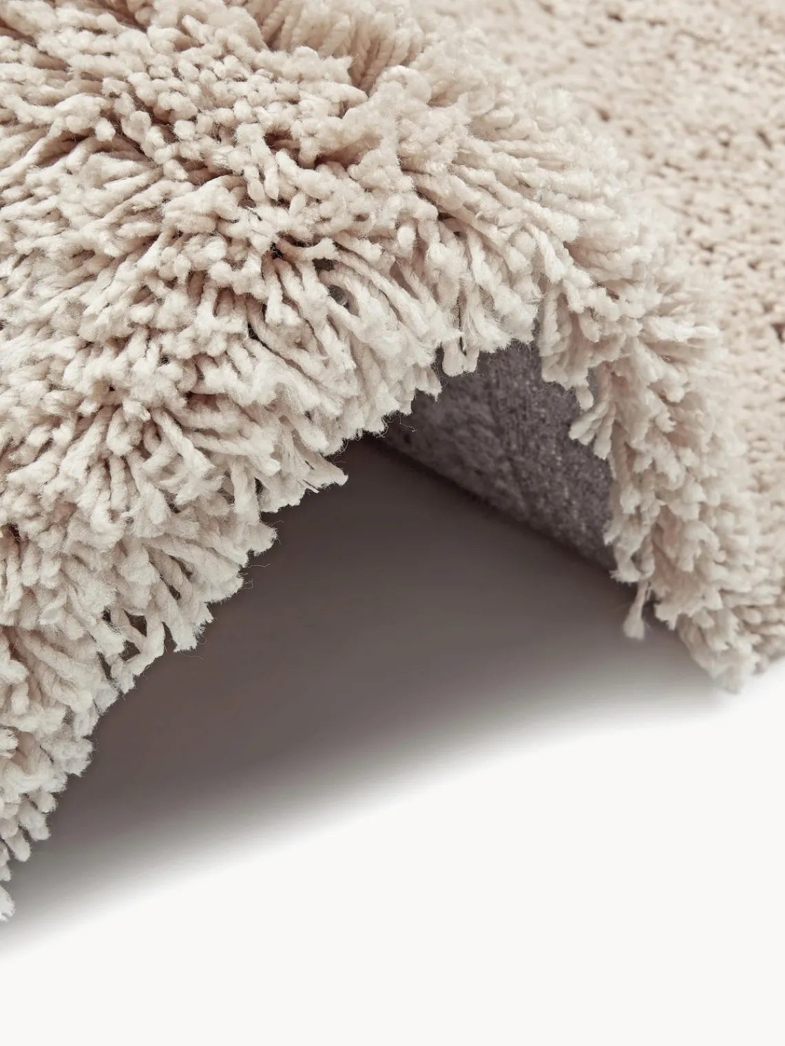 Alfombras De Pasillo|Alfombras De Pasillo>Westwing Collection Alfombra corredor de pelo largo con flecos Dreamy