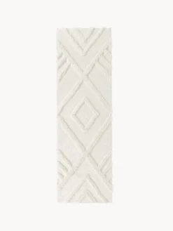 Alfombras De Pasillo|Alfombras De Pasillo>Westwing Collection Alfombra corredor de pelo largo texturizada Magda