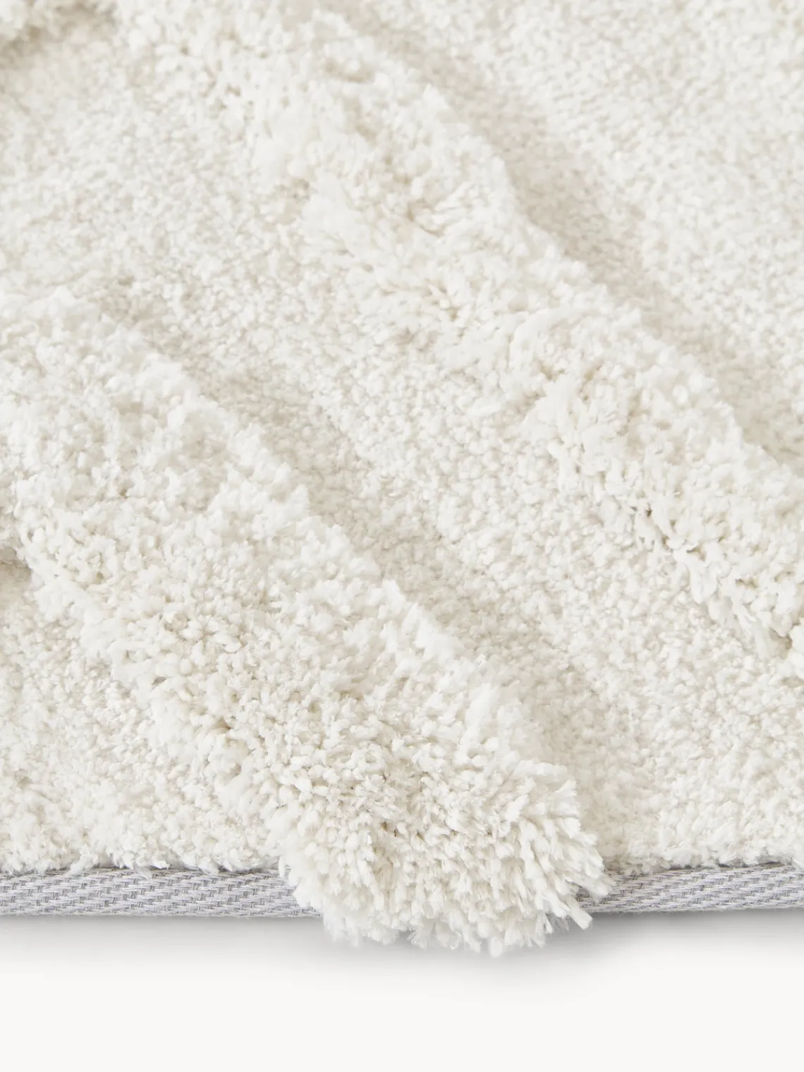 Alfombras De Pasillo|Alfombras De Pasillo>Westwing Collection Alfombra corredor de pelo largo texturizada Magda