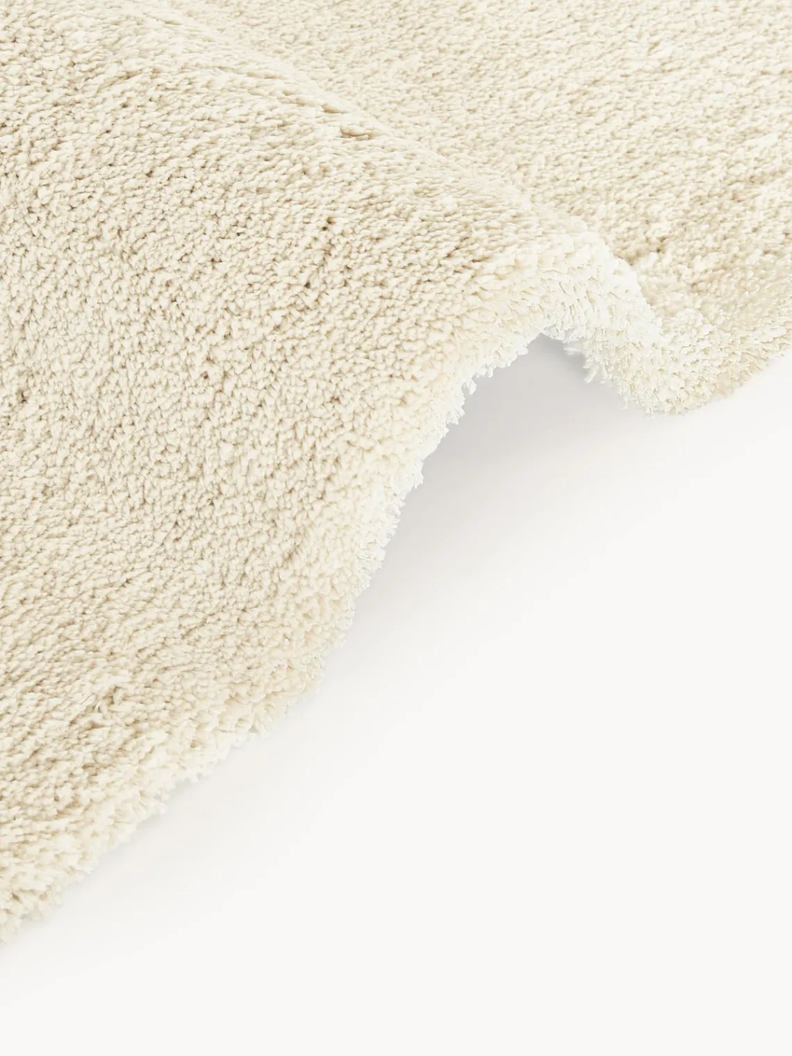 Alfombras De Pasillo|Alfombras De Pasillo>Westwing Collection Alfombra corredor de pelo largo Leighton Blanco crema