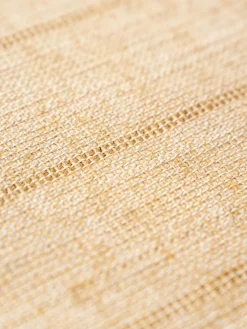 Alfombras De Pasillo|Alfombras De Pasillo>Louis de Poortere Alfombra corredor de pelo corto con flecos de diseño Folkform Monochrome Tonos beige