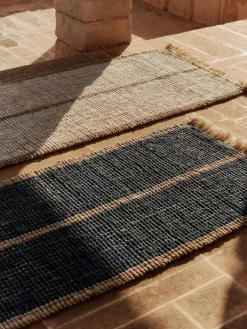 Sale Alfombra corredor de yute tejida a mano con flecos Athens Alfombras De Pasillo|Alfombras De Pasillo