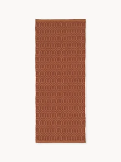 Hot Alfombra corredor exterior artesanal con estampado geométrico Rune Alfombras De Exterior|Alfombras De Exterior