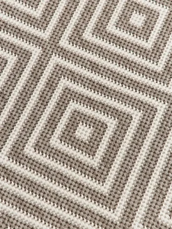 Clearance Alfombra corredor exterior reversible en rombos Reddy Alfombras De Exterior|Alfombras De Exterior