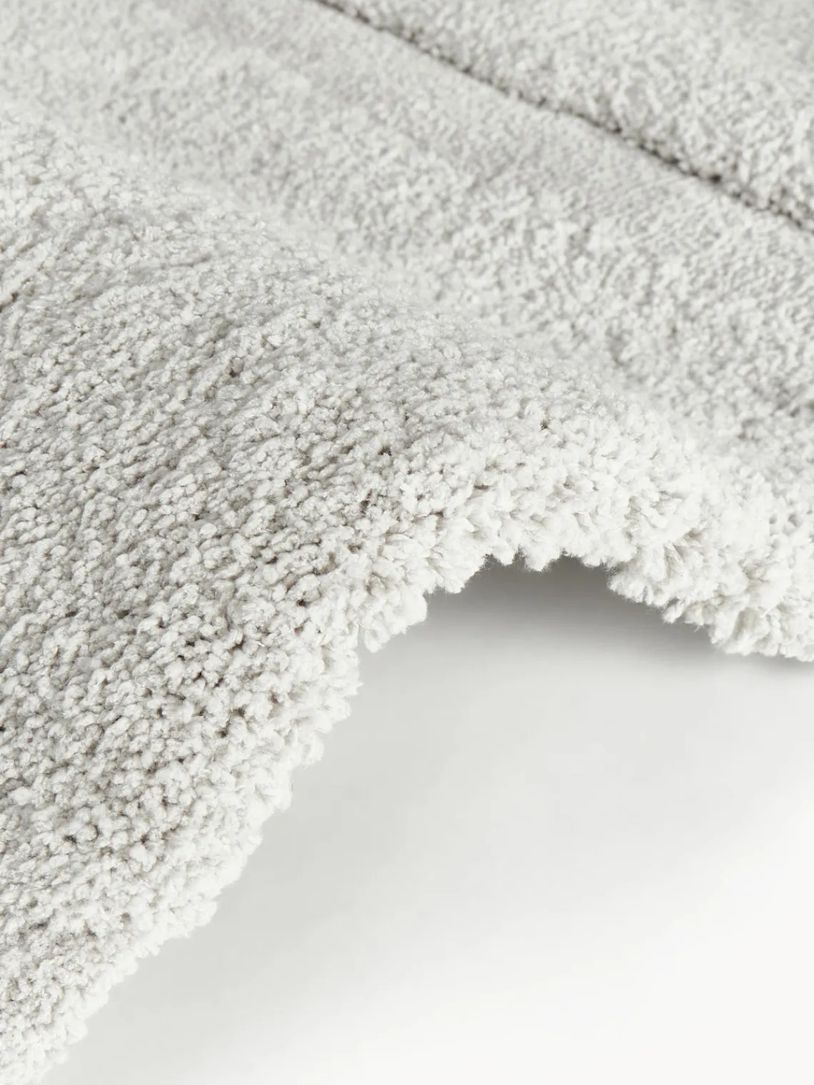 Alfombras De Pasillo|Alfombras De Pasillo>Westwing Collection Alfombra corredor texturizada de pelo largo Jade Gris claro